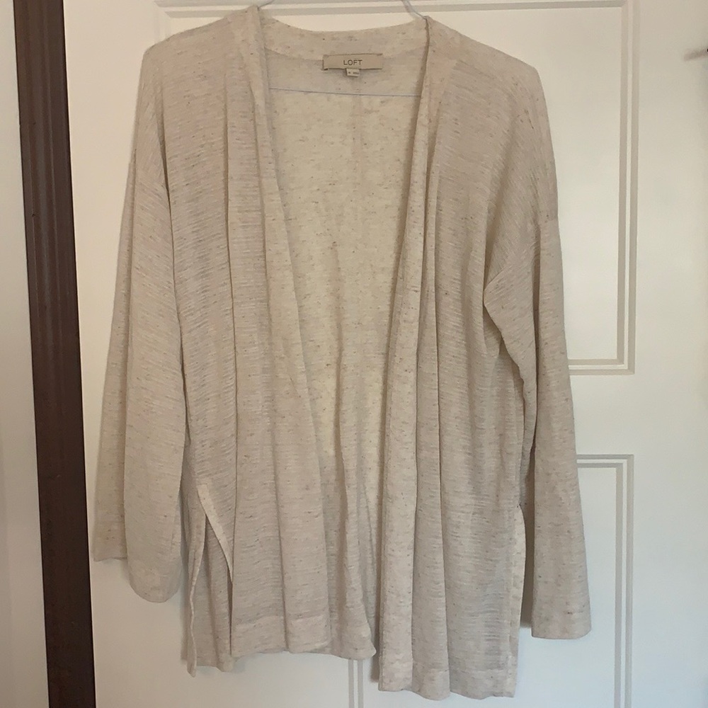 Cream Cardigan from The Loft